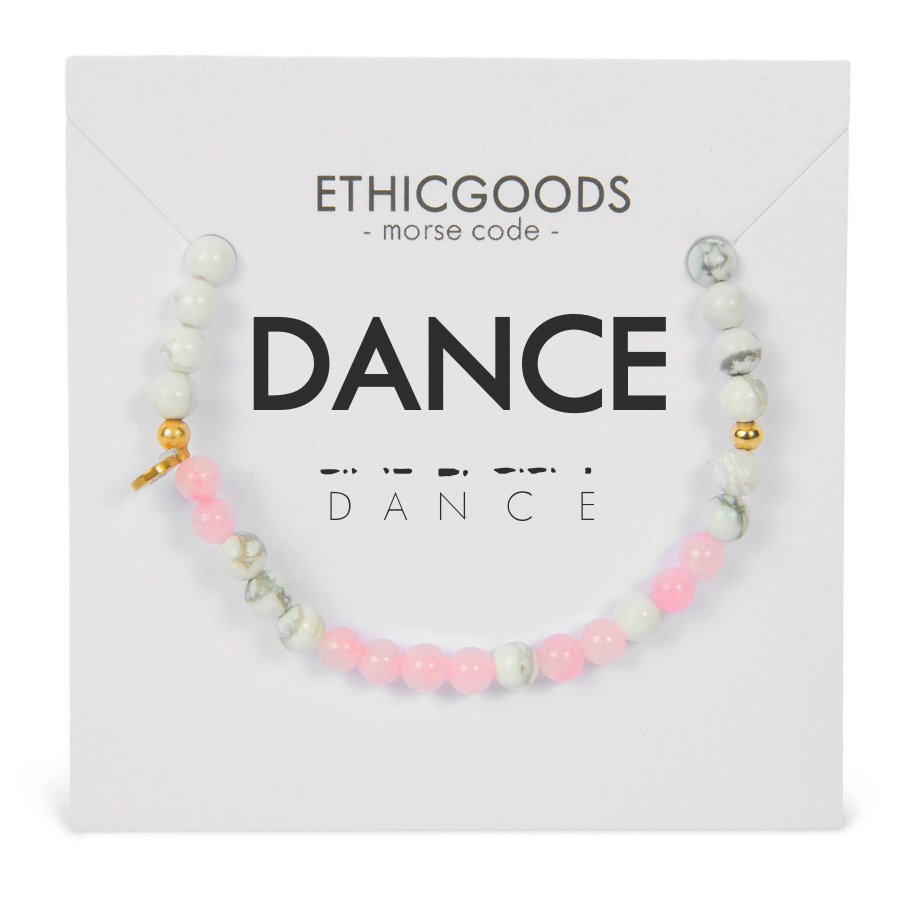 Morse Code Bracelet | DANCE