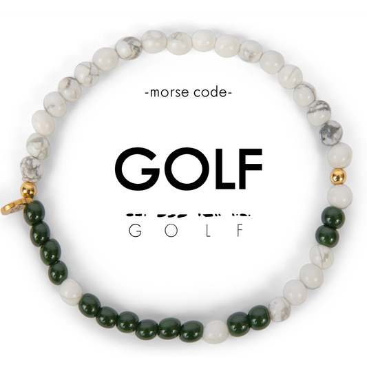 Morse Code Bracelet | GOLF