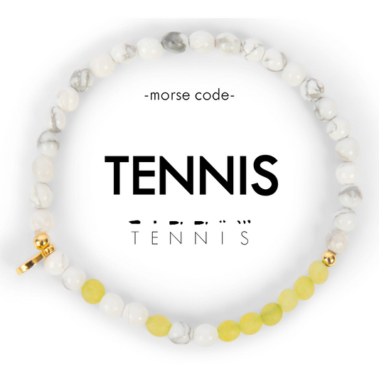 Morse Code Bracelet | TENNIS