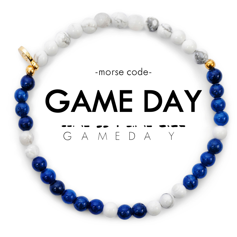 Morse Code Bracelet | GAME DAY