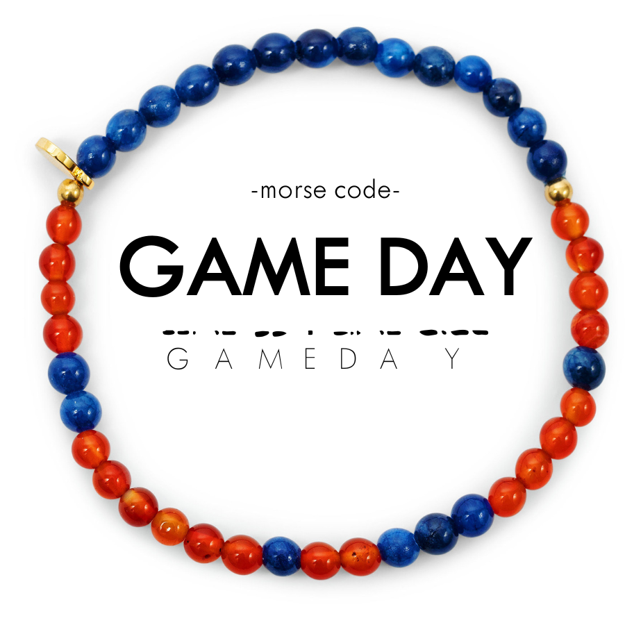 Morse Code Bracelet | GAME DAY