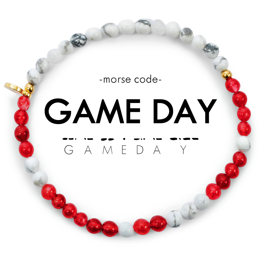 Morse Code Bracelet | GAME DAY