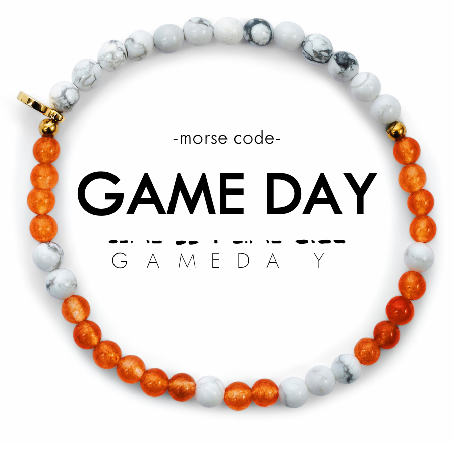 Morse Code Bracelet | GAME DAY