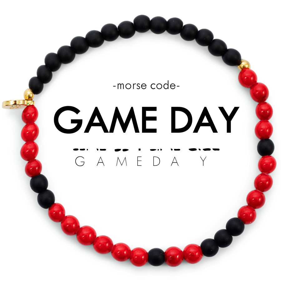 Morse Code Bracelet | GAME DAY