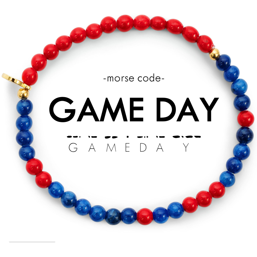 Morse Code Bracelet | GAME DAY