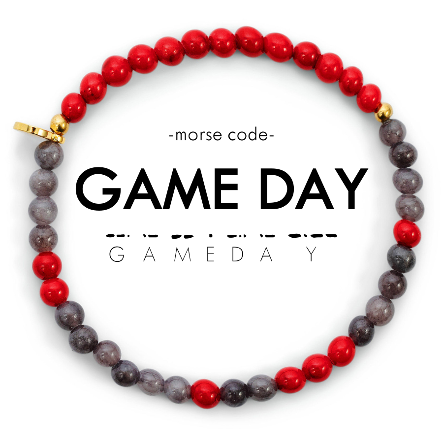 Morse Code Bracelet | GAME DAY