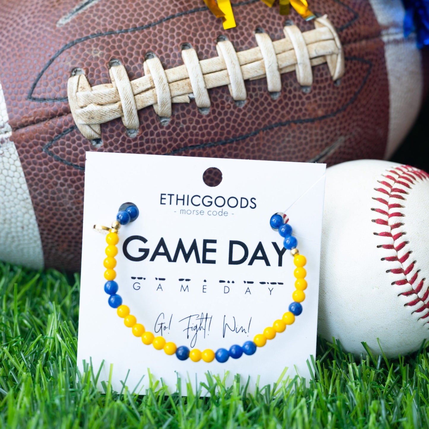 Morse Code Bracelet | GAME DAY