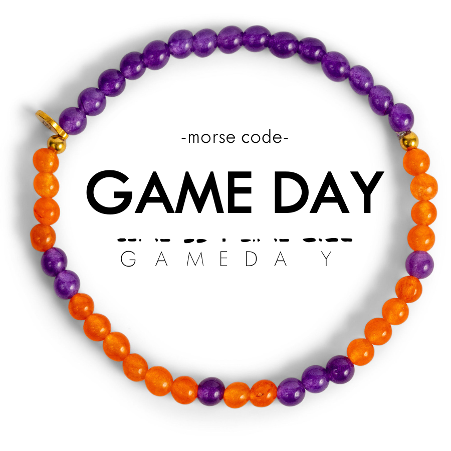 Morse Code Bracelet | GAME DAY
