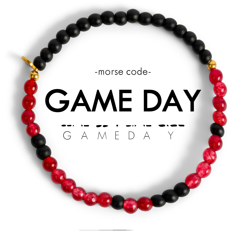 Morse Code Bracelet | GAME DAY