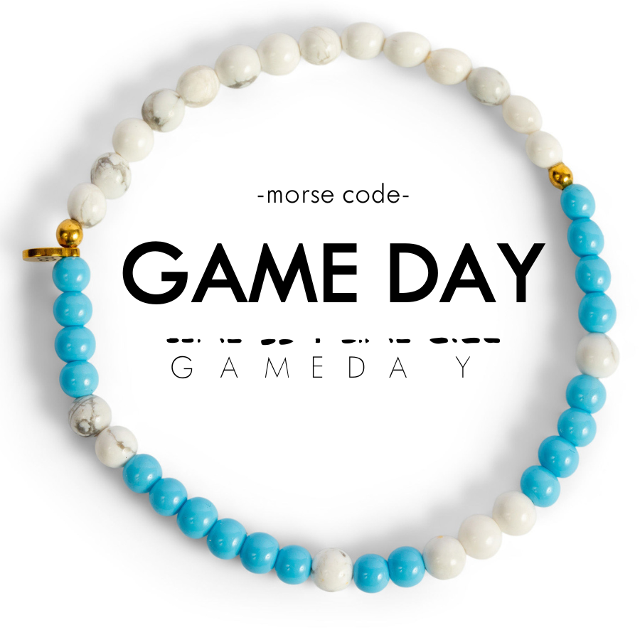 Morse Code Bracelet | GAME DAY