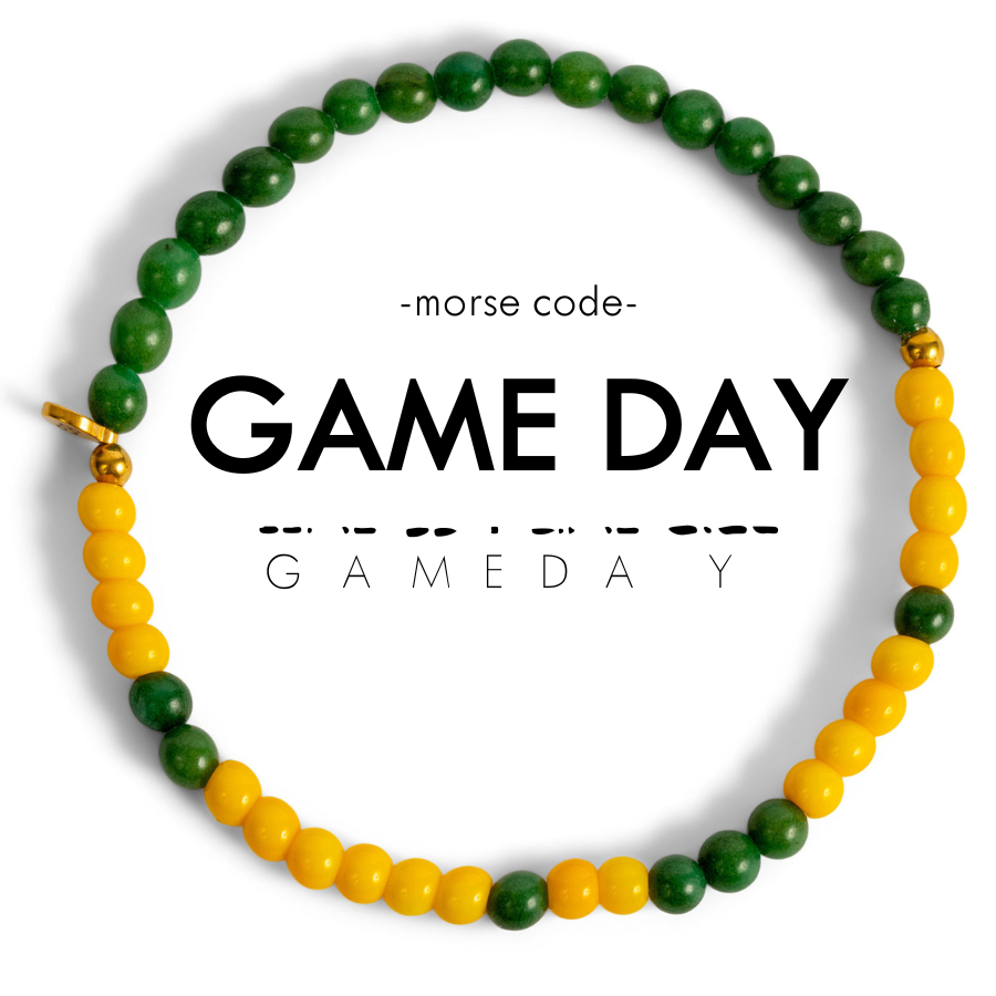 Morse Code Bracelet | GAME DAY