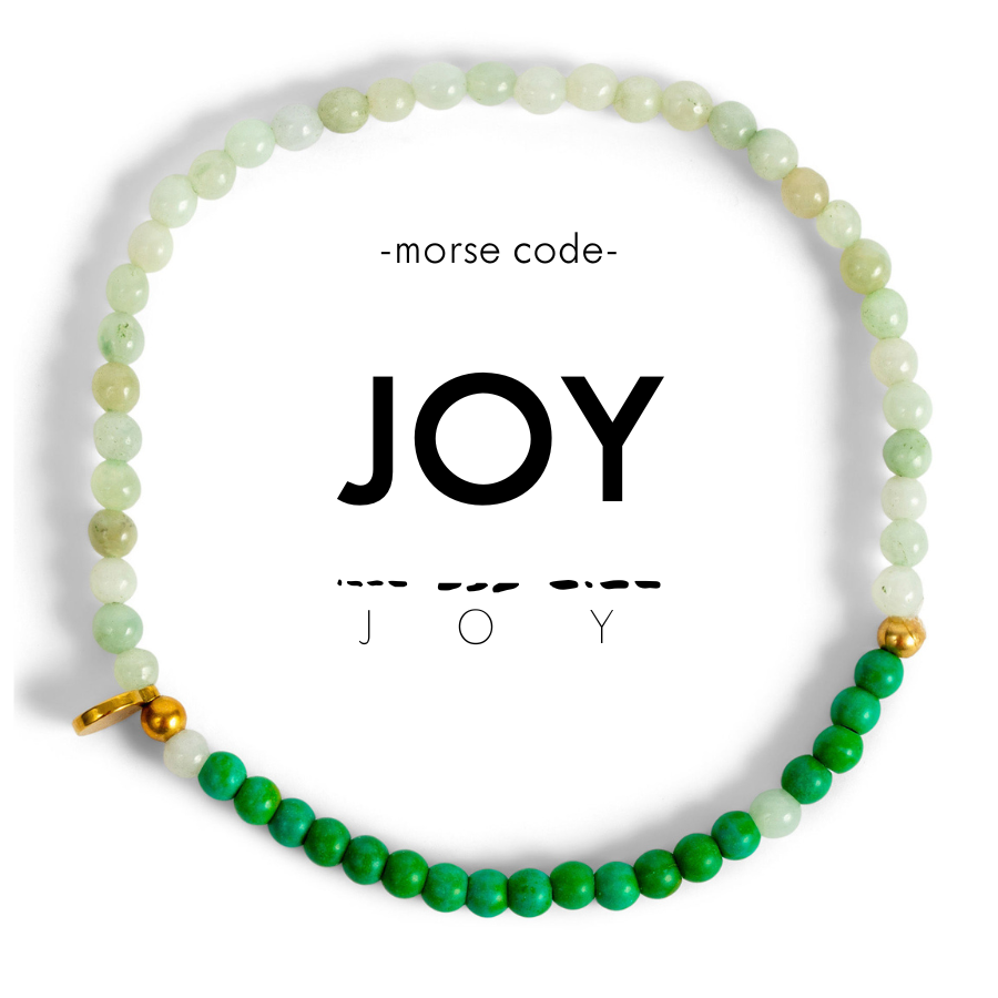 3mm Morse Code Bracelet | JOY
