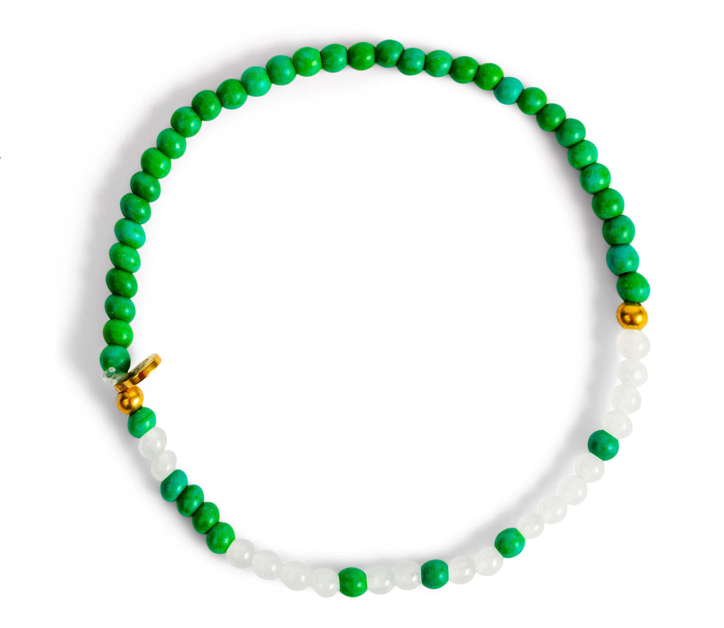 3mm Morse Code Bracelet | LUCKY