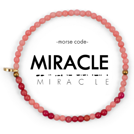 3mm Morse Code Bracelet | MIRACLE