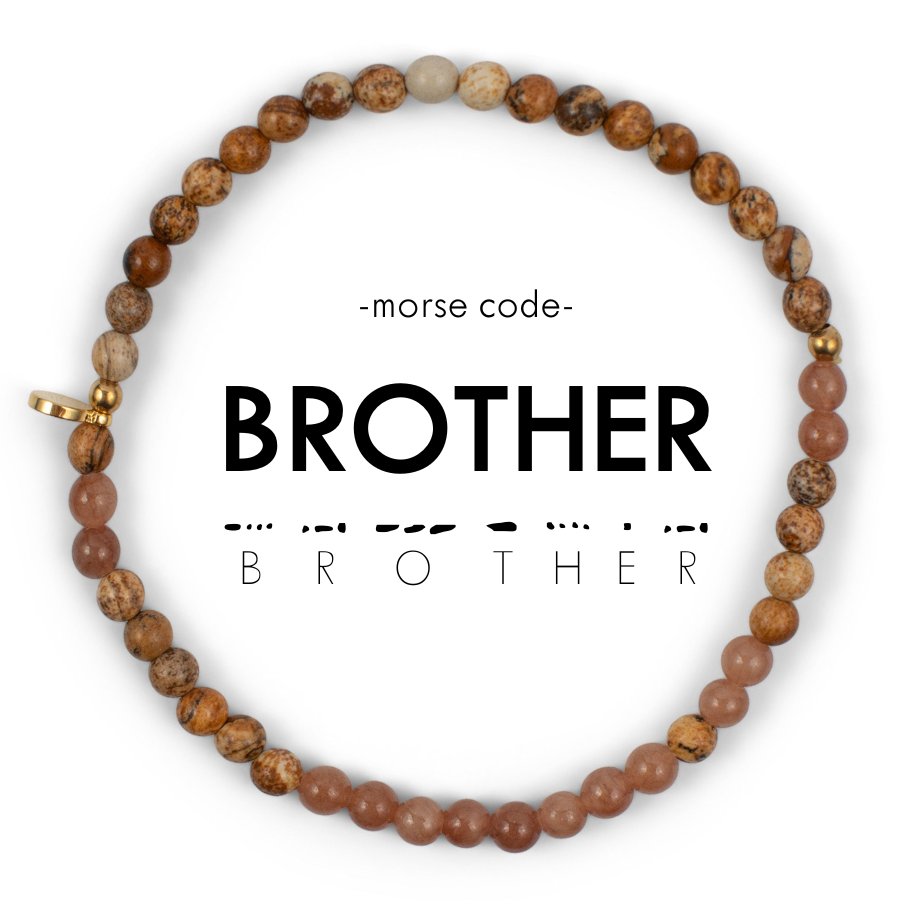 Morse Code Bracelet Men's Extended Size | BROTHER