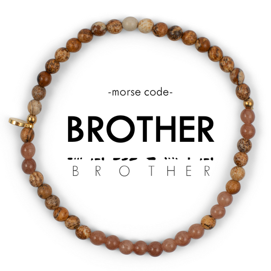 Morse Code Bracelet Men's Extended Size | BROTHER