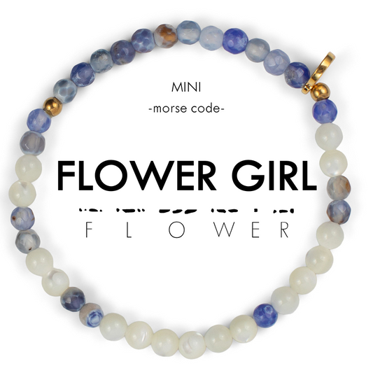 MINI Morse Code Bracelet | FLOWER GIRL