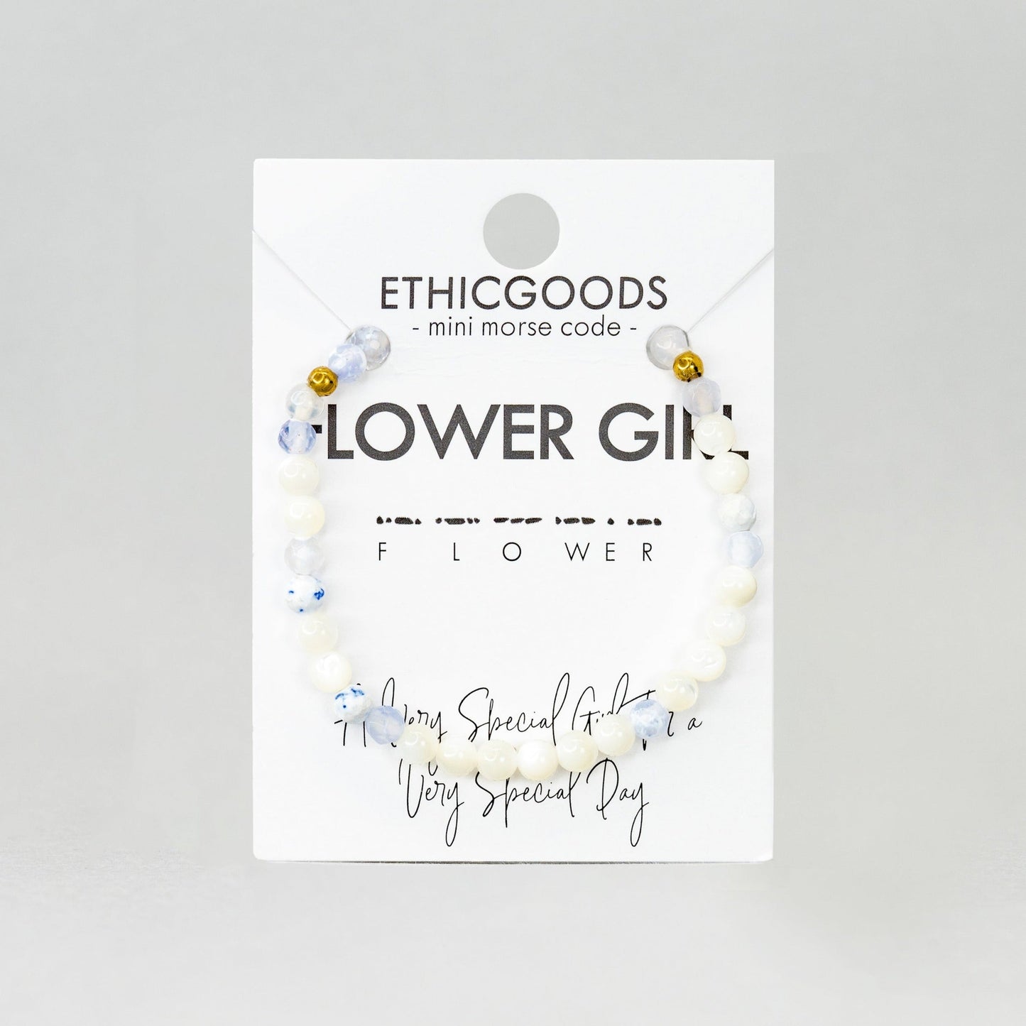 MINI Morse Code Bracelet | FLOWER GIRL