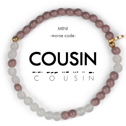 MINI Morse Code Bracelet | COUSIN