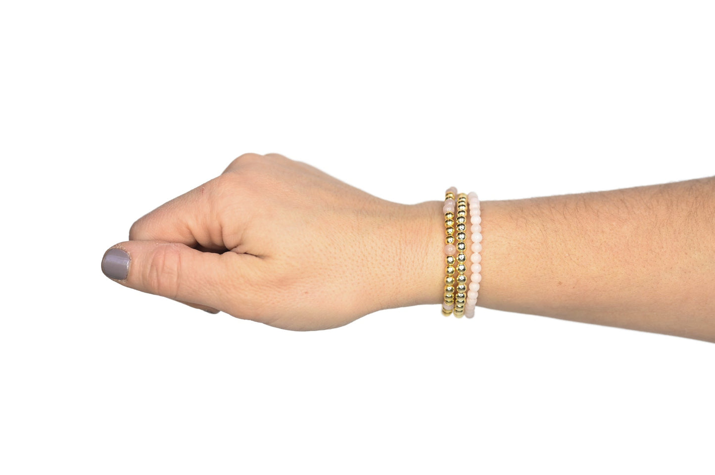 EMPOWER Morse Code Stacking Bracelet Set