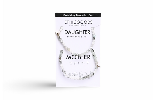 Morse Code Matching Set | MOTHER & DAUGHTER