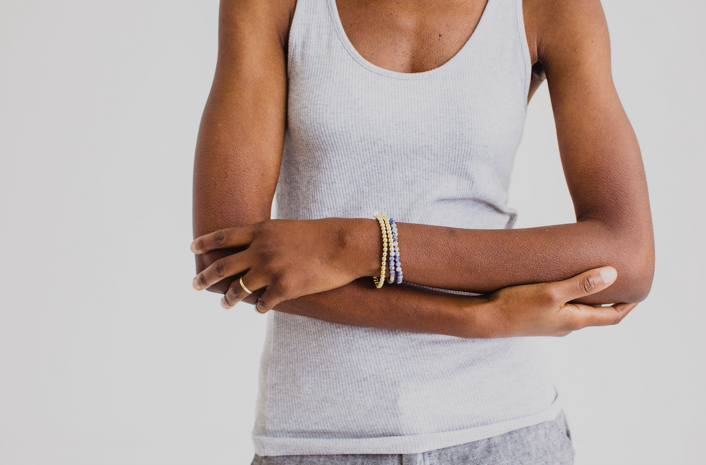 Gold Morse Code Bracelet | MOTHER