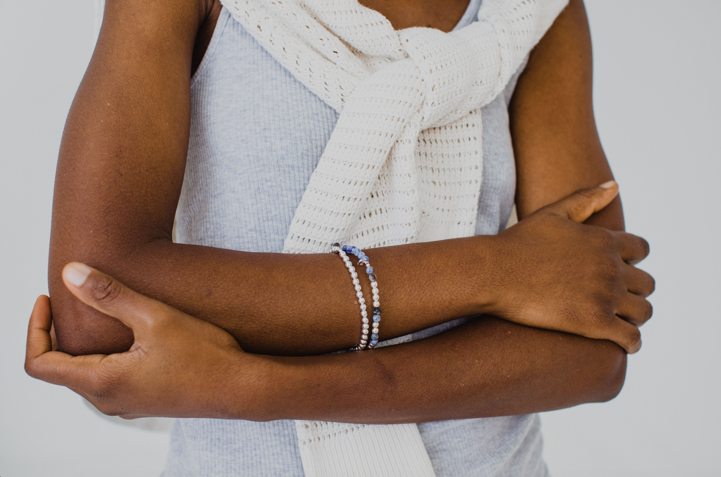 Silver Morse Code Bracelet | BRAVE