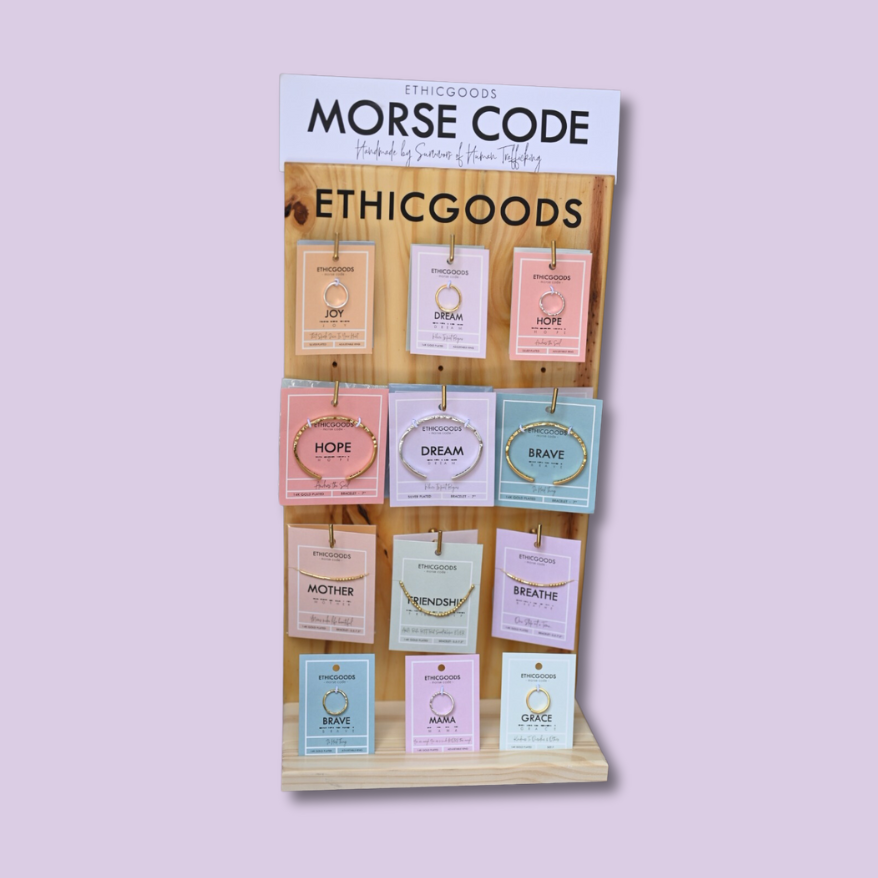 Morse Code Ring Set | CLASSIC GOLD