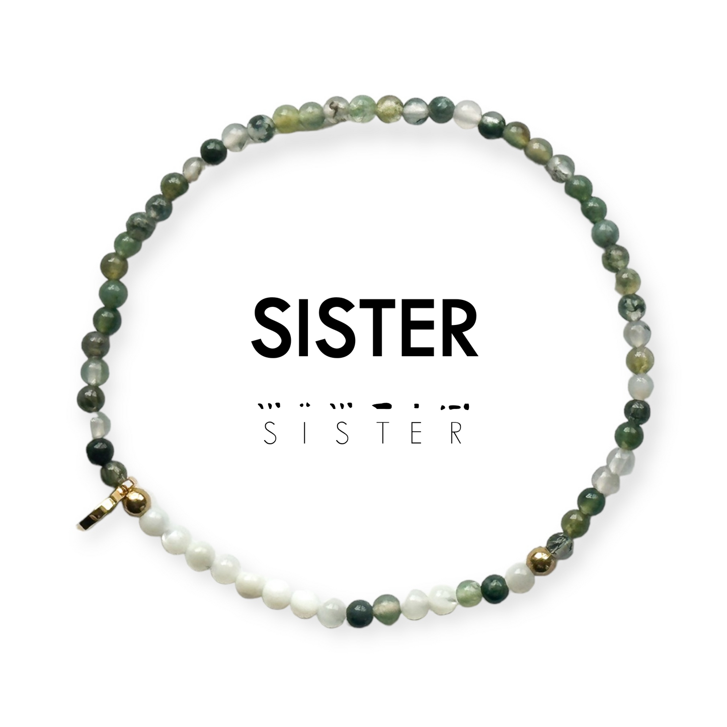 3mm Morse Code Bracelet | SISTER