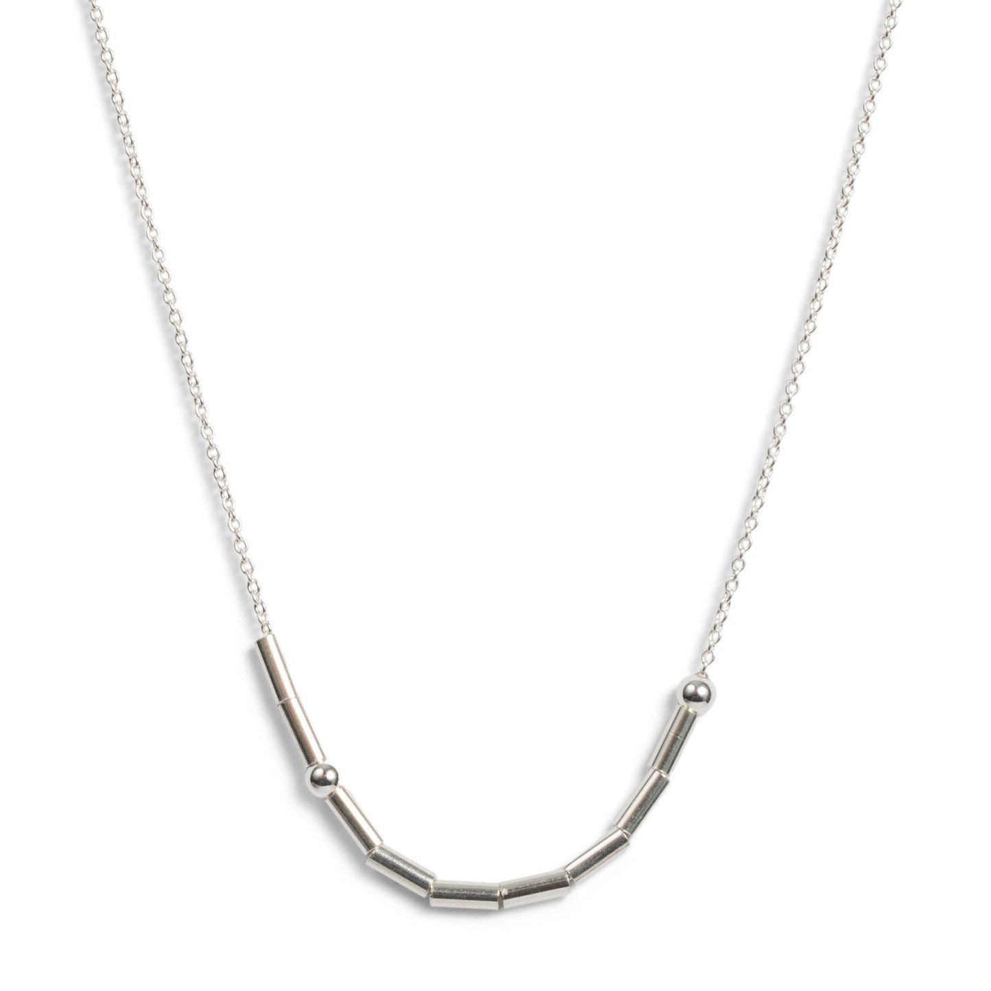 JOY | Morse Code Classic Gold Beaded Necklace