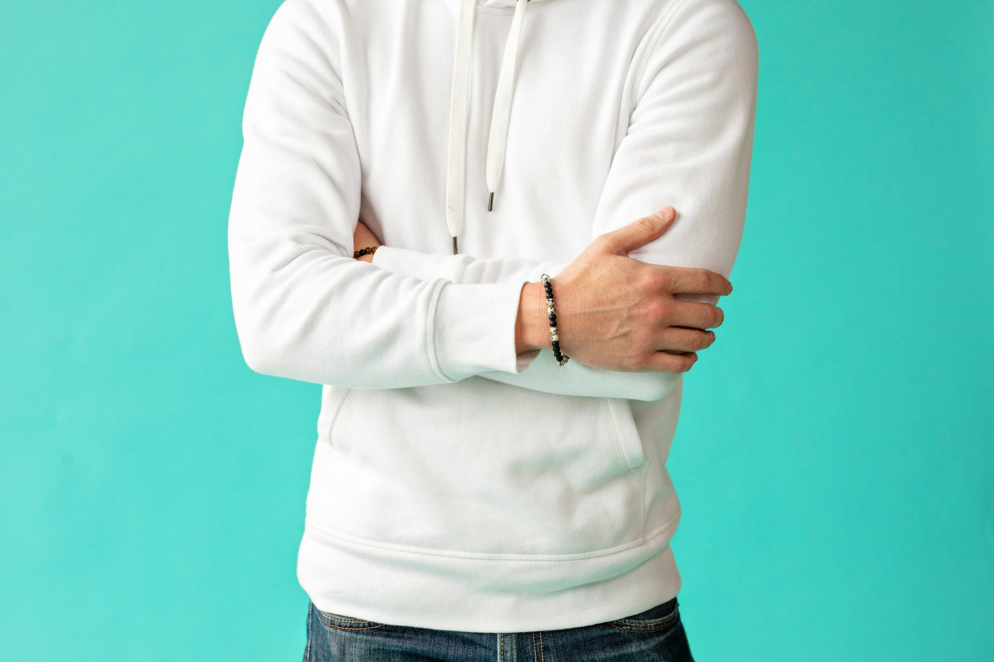 6mm Morse Code Bracelet Extended | BRAVE