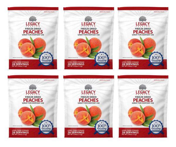 Freeze Dried Peaches
