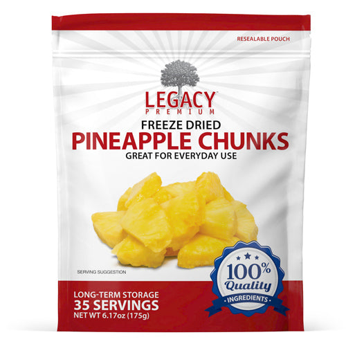 Bulk Freeze Dried Pineapple Chunks