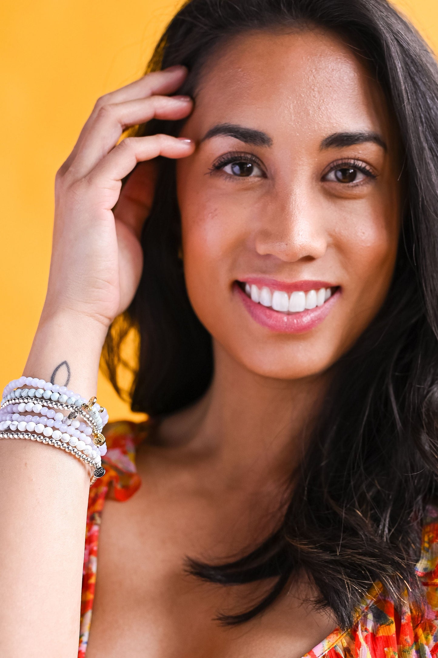 Silver Morse Code Bracelet | LOVE