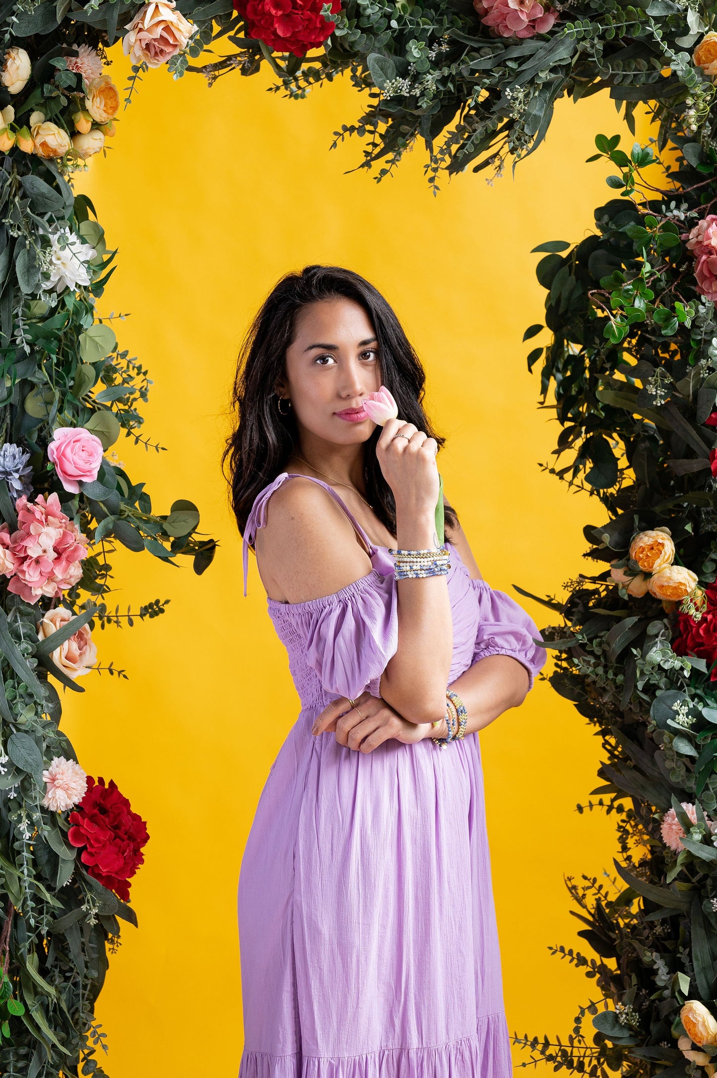 Gold Morse Code Bracelet | DAUGHTER