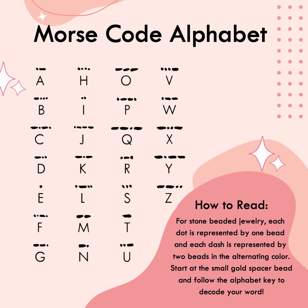 3mm Morse Code Bracelet | MIRACLE