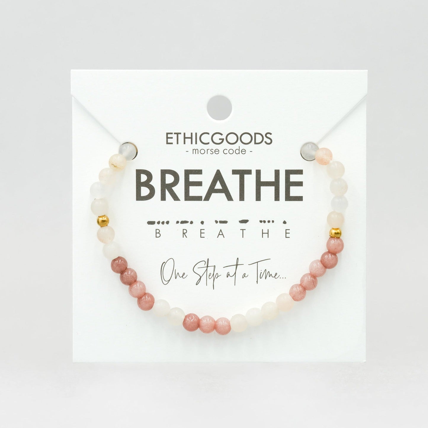 Morse Code Bracelet | BREATHE