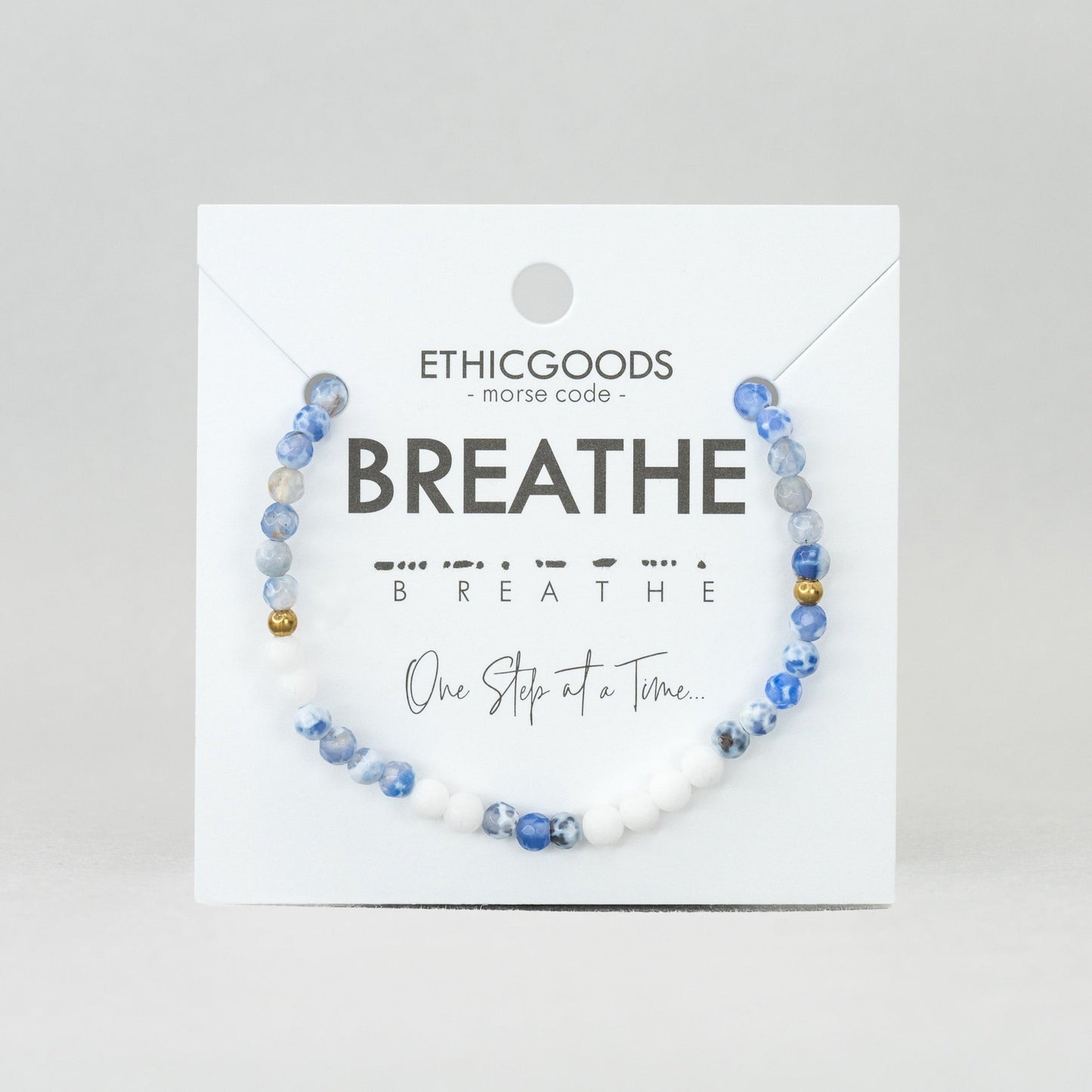 Morse Code Bracelet | BREATHE