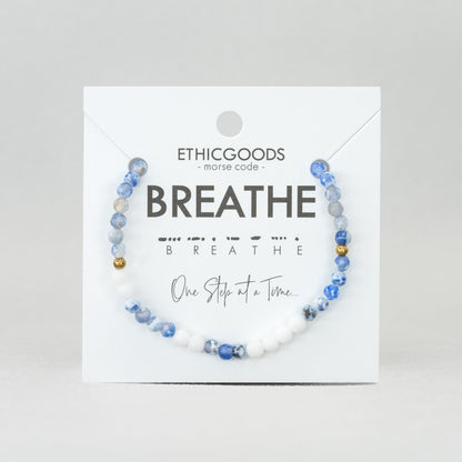 Morse Code Bracelet | BREATHE