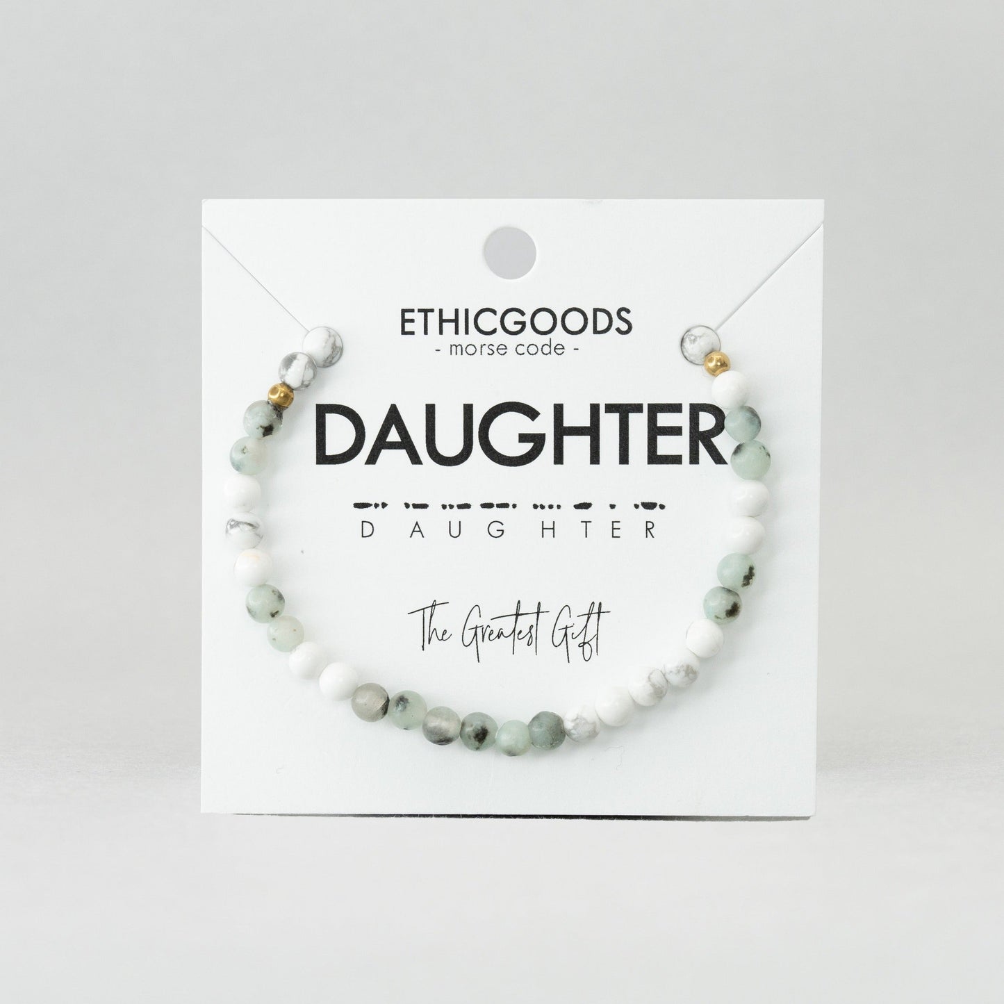 Morse Code Bracelet Extended Size | DAUGHTER