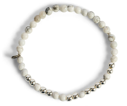 Silver Morse Code Bracelet | STRENGTH