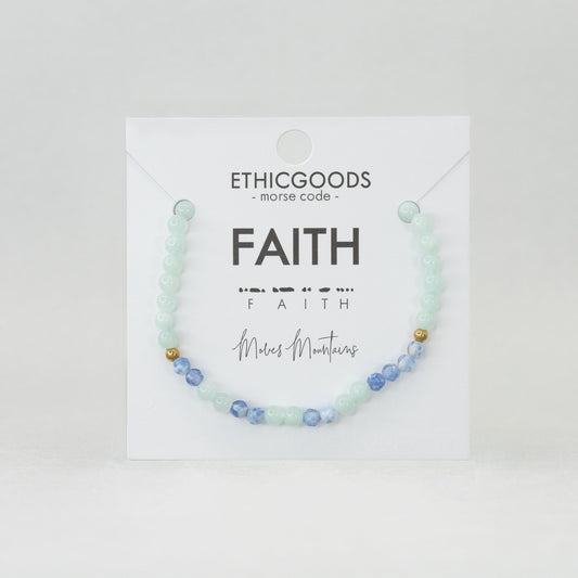 Morse Code Bracelet | FAITH