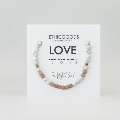 Morse Code Bracelet | LOVE