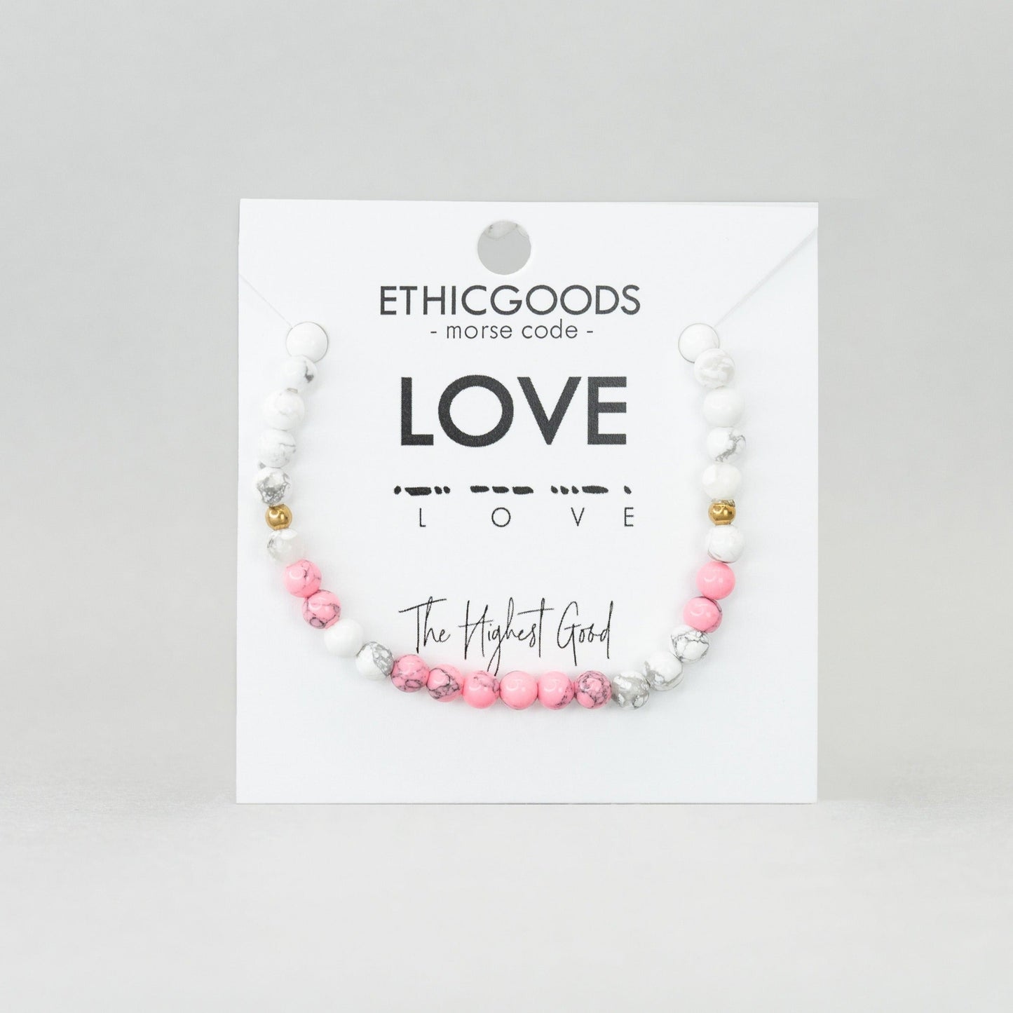 Morse Code Bracelet | LOVE