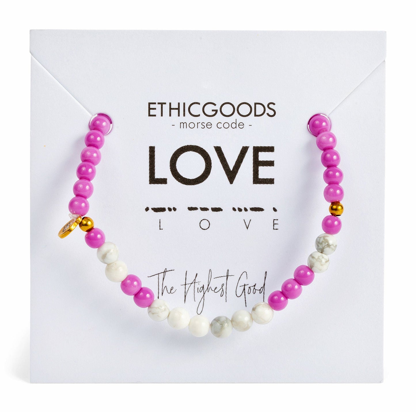 Morse Code Bracelet | LOVE