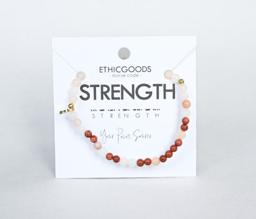 Morse Code Bracelet | STRENGTH