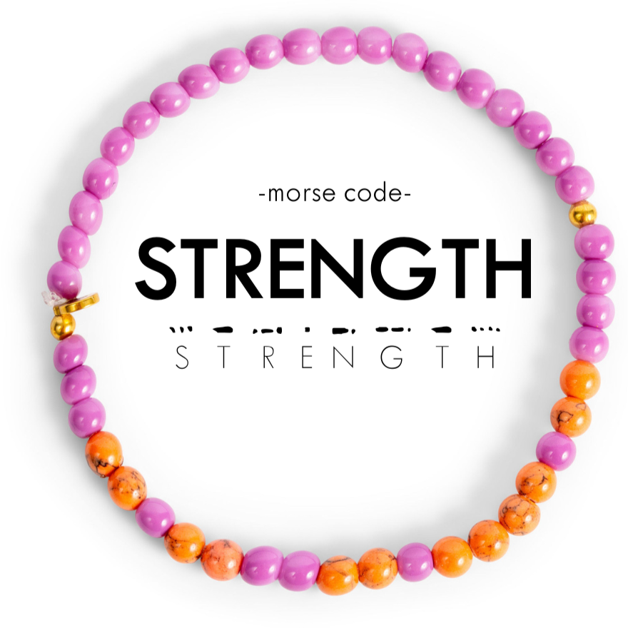 Morse Code Bracelet | STRENGTH