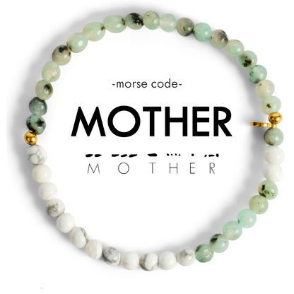 Morse Code Bracelet Extended Size | MOTHER