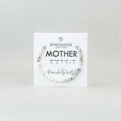 Morse Code Bracelet Extended Size | MOTHER