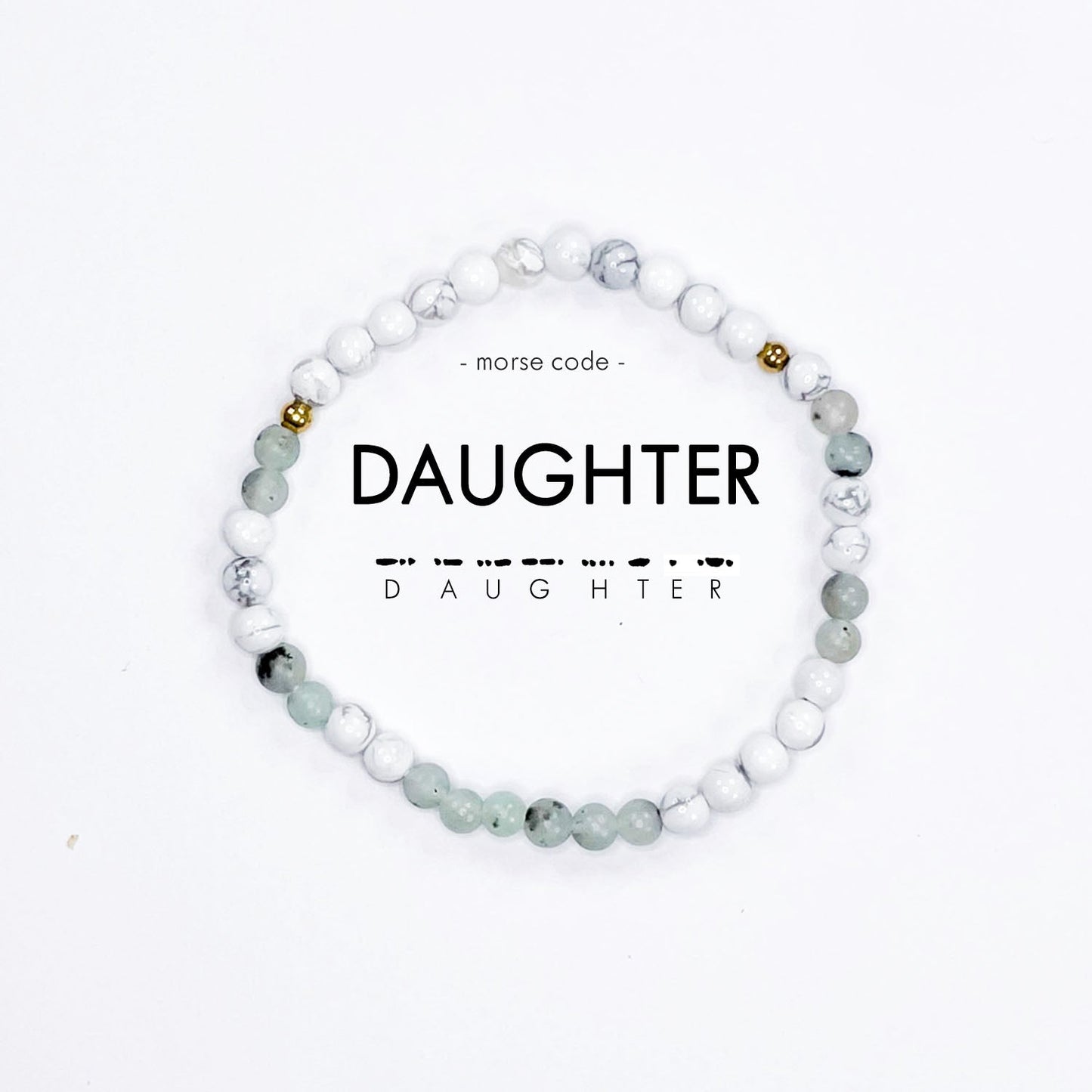 Morse Code Matching Set | MOTHER & DAUGHTER